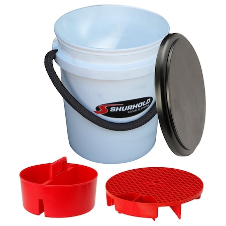 Shurhold One Bucket Kit - 5 Gallon - White 2461